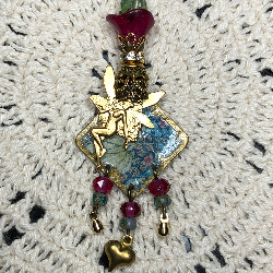 fairy of the divine gardens necklace pendant