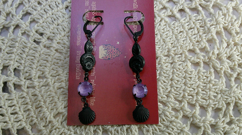 earrings-eclectic beach experience-lavender