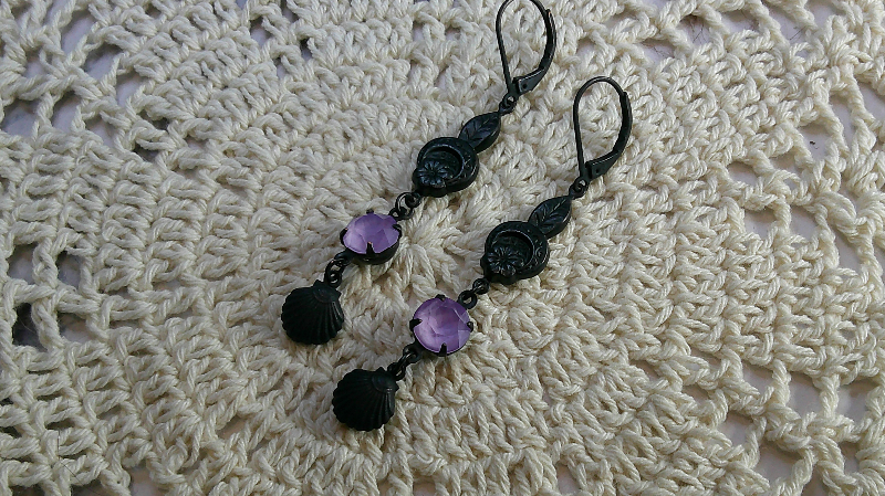 earrings-eclectic beach experience-lavender