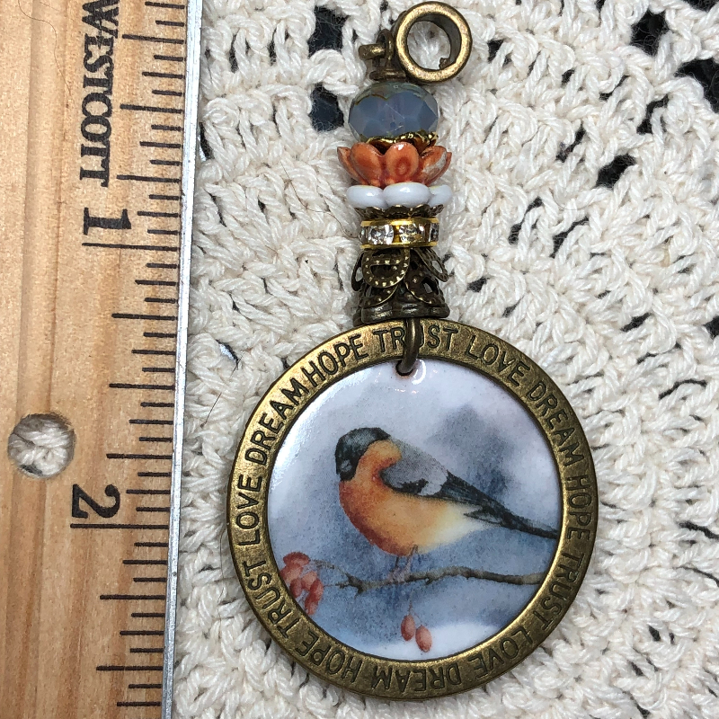 early bird, love vibrational necklace pendant-1