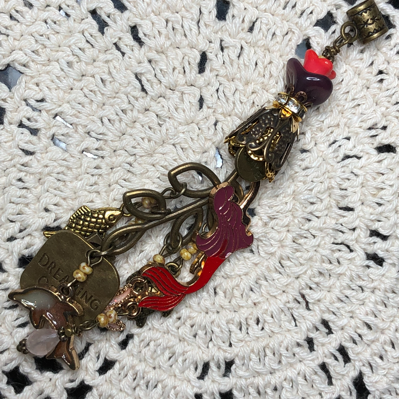 charmed sea, mermaid necklace pendant-2