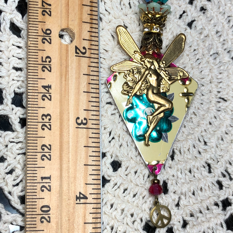heavenly peace fairy necklace pendant