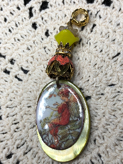 little love fairy necklace pendant & earrings
