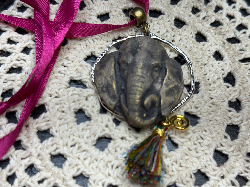 elephant head necklace