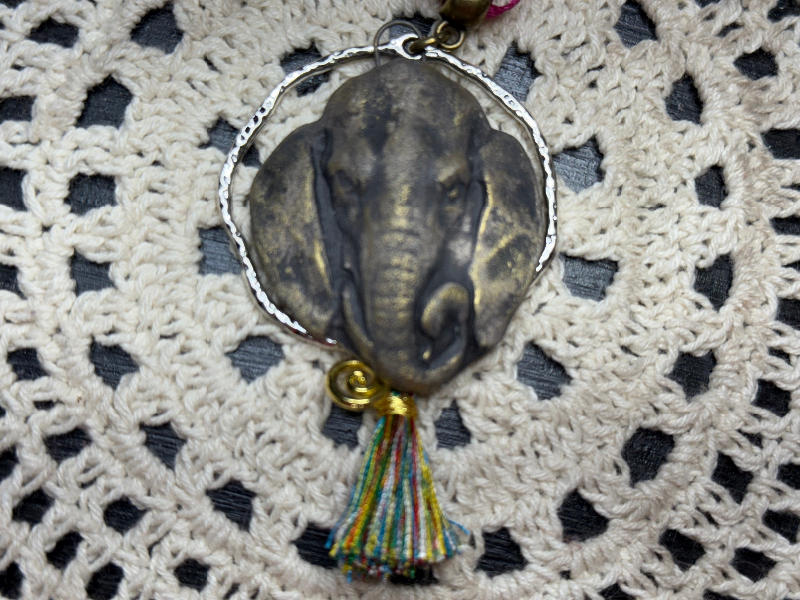 elephant head necklace