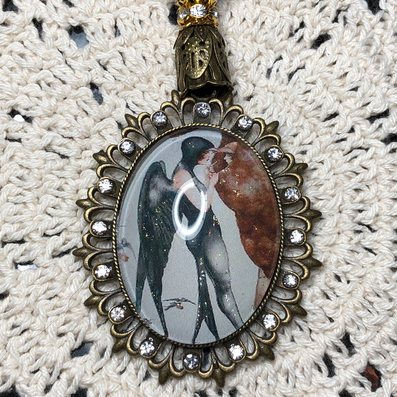 angel of birth-the send off-necklace pendant