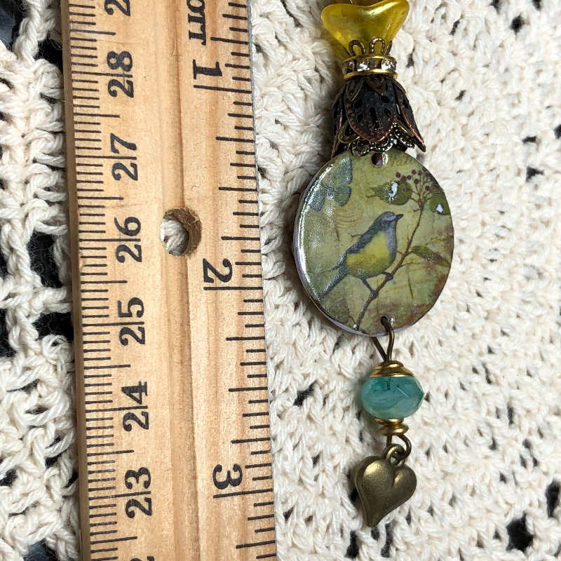 first life spring bird-one-necklace pendant