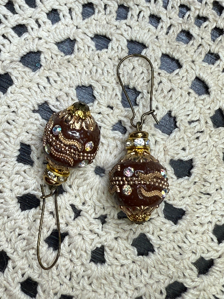 moroccan vintage earrings