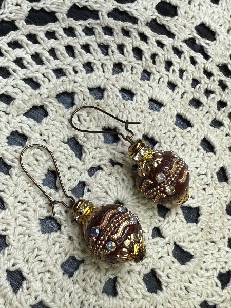 moroccan vintage earrings