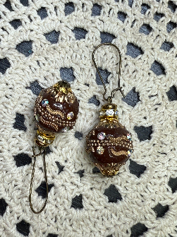 moroccan vintage earrings