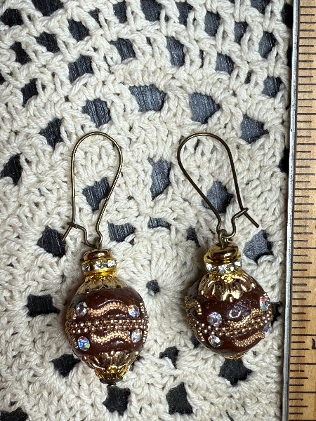 moroccan vintage earrings