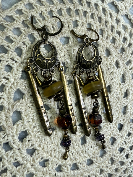 tribal gathering earrings
