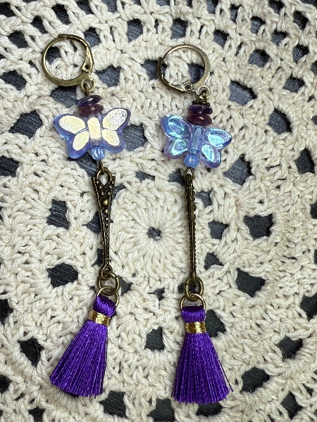 butterfly earrings