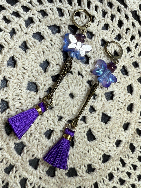 butterfly earrings