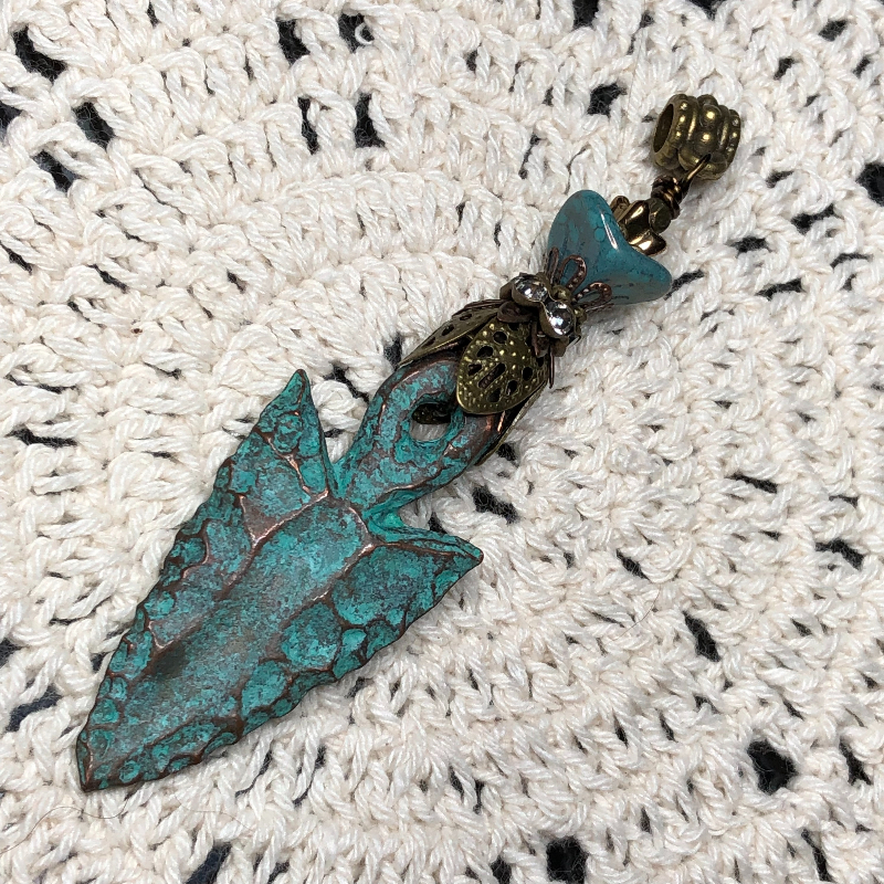 arrow relic necklace pendant