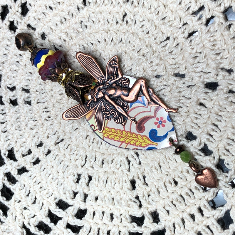 nurturing & cultivating goodness-fairy necklace pendant