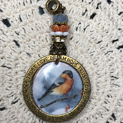 early bird, love vibrational necklace pendant-2