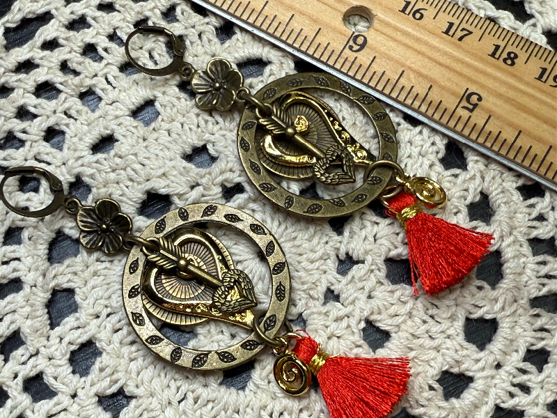 you have my heart-charming earrings