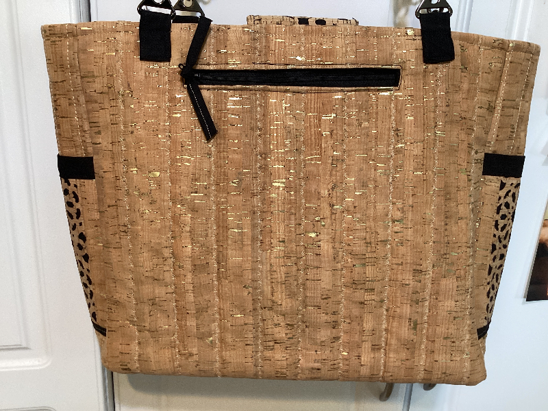 Uptown “cork” Tote