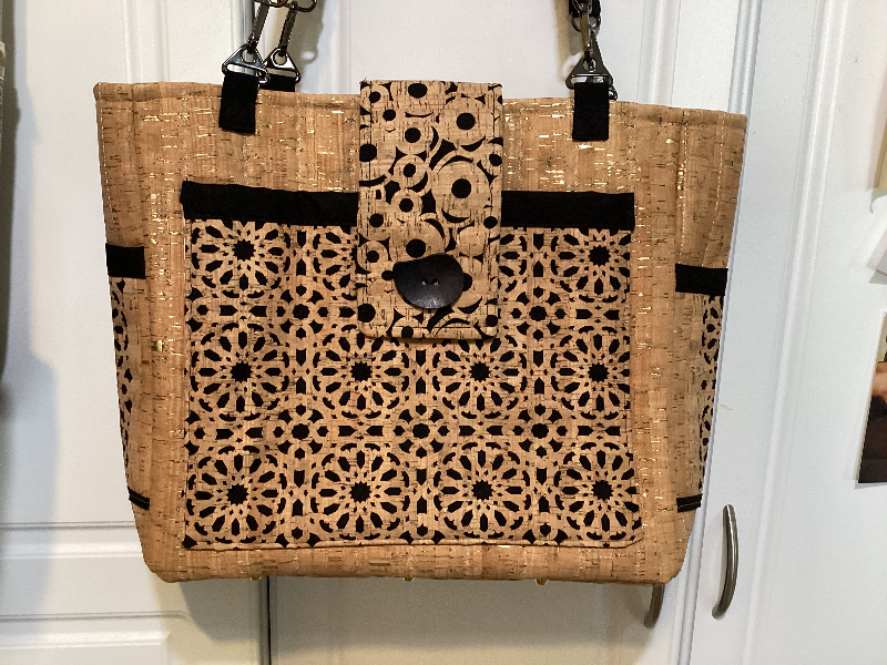 Uptown “cork” Tote