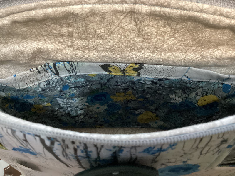 Butterfly Blue Bag