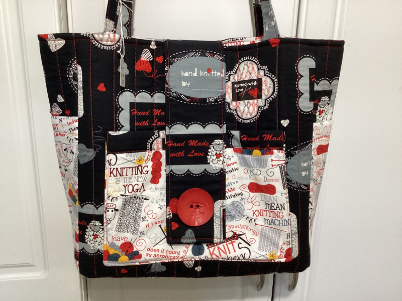 Happy Knitter Tote