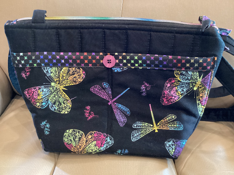 Floral Butterfly Bag