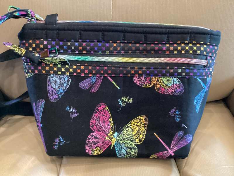 Floral Butterfly Bag