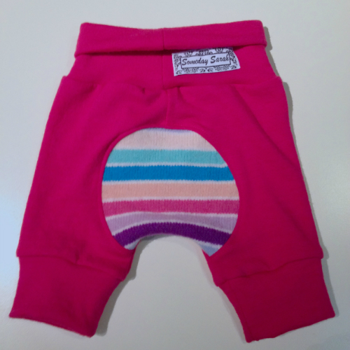 Woolly Pink Jersey Jecaloones Capris Woolly Pink Jersey Jecaloones Capris