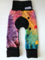 Tie Dye Size 1 Woolly Rainbow Jecaloones - seconds