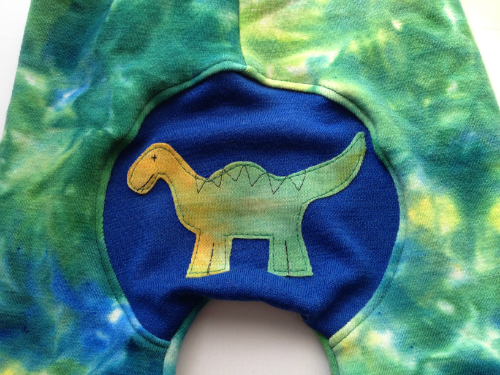 Dinosaur Wool Interlock Capris Jecaloones - Size 1 - 1-3 years