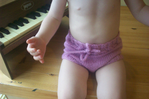  Hand Dyed Black Rainbow Hand Knit Large Wool Soaker, Diaper Cover and Photography Prop