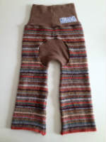 Recycled Woolly Autumn Stripes Jecaloones - Mini