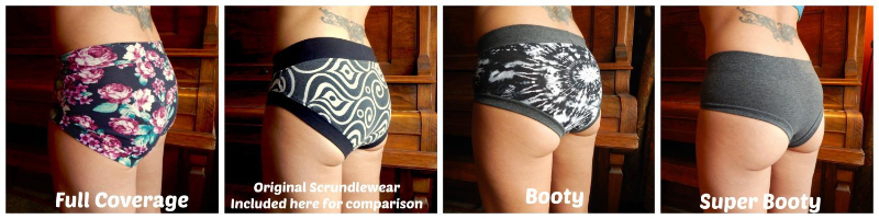 Turquoise & Green Scrundies or Bunzies