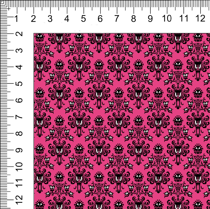 1yd cut R-58 HM Mini Pink Wallpaper Woven Retail