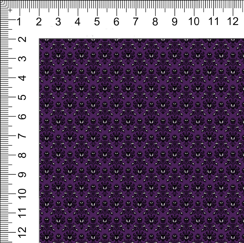 1yd cut R-58 HM Mini Grape Wallpaper Cotton Lycra Retail