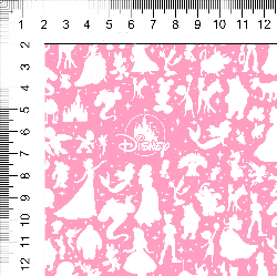 1yd cut Magic Unwrapped Small Pink Cotton Lycra Retail