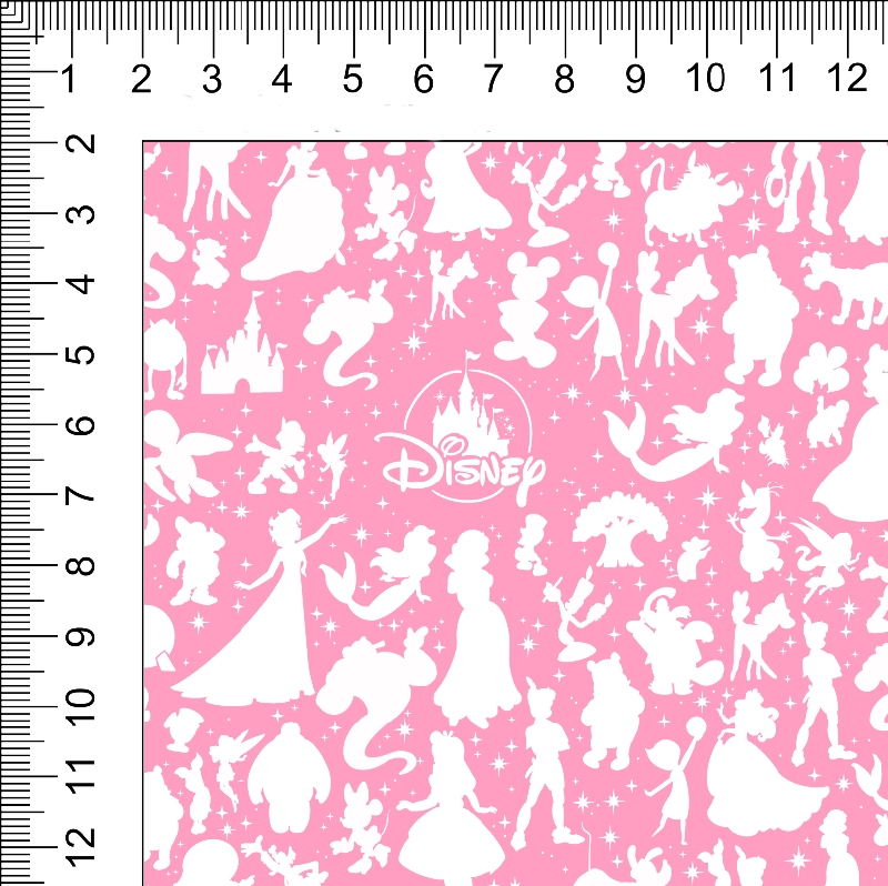 1yd cut Magic Unwrapped Small Pink Cotton Lycra Retail