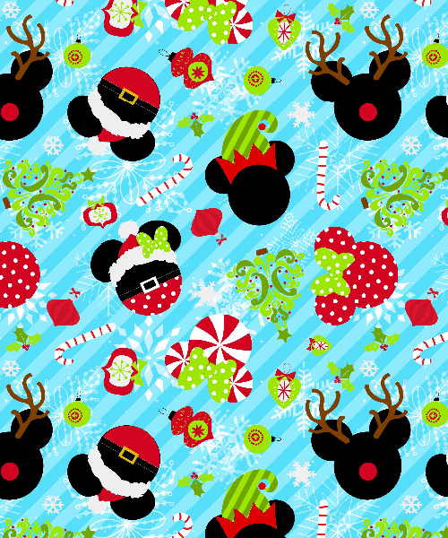 R-49 Jolly Mouse Fabric Choice of Scale