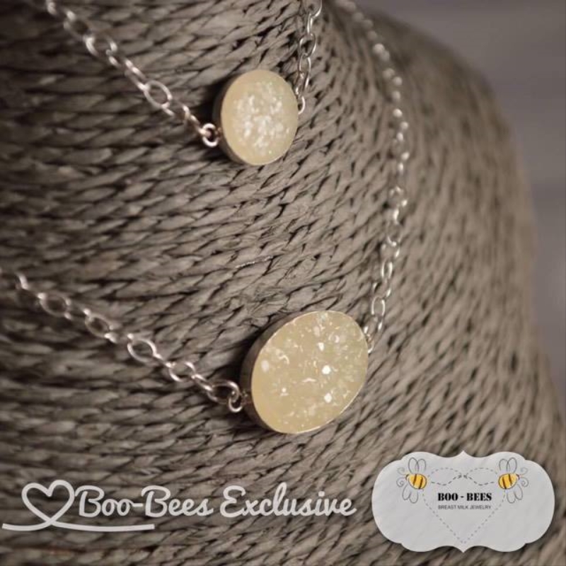 Mother's Day Special!!! Druzy Breastmilk Set