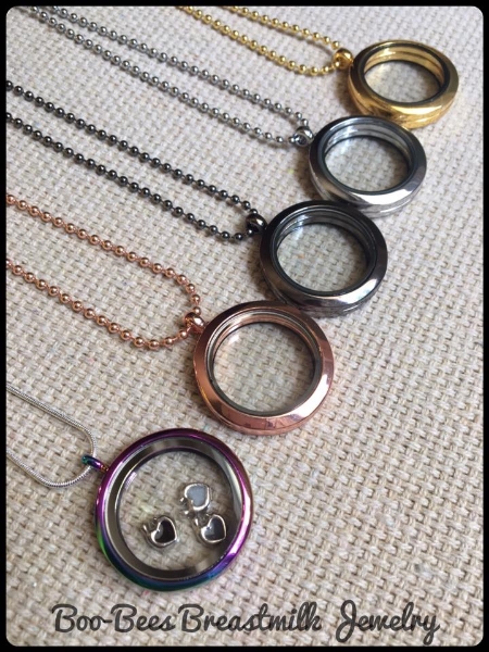 floating locket charms 