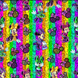 Rainbow Mouse Main- "VINYL 12x53"