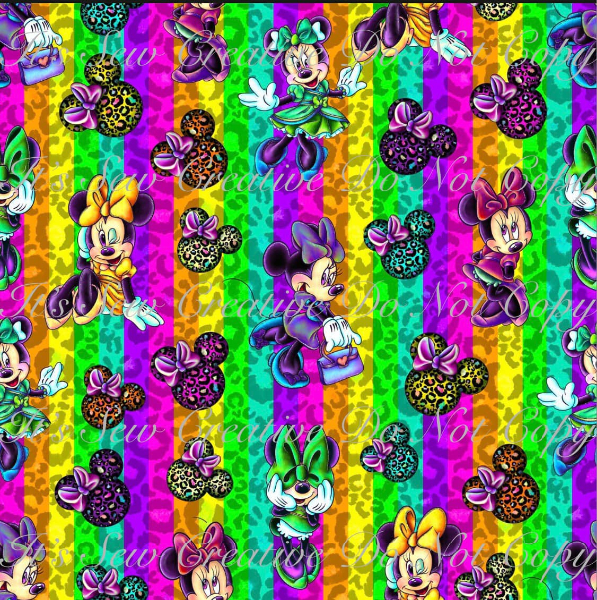 Rainbow Mouse Main- "VINYL 12x53"