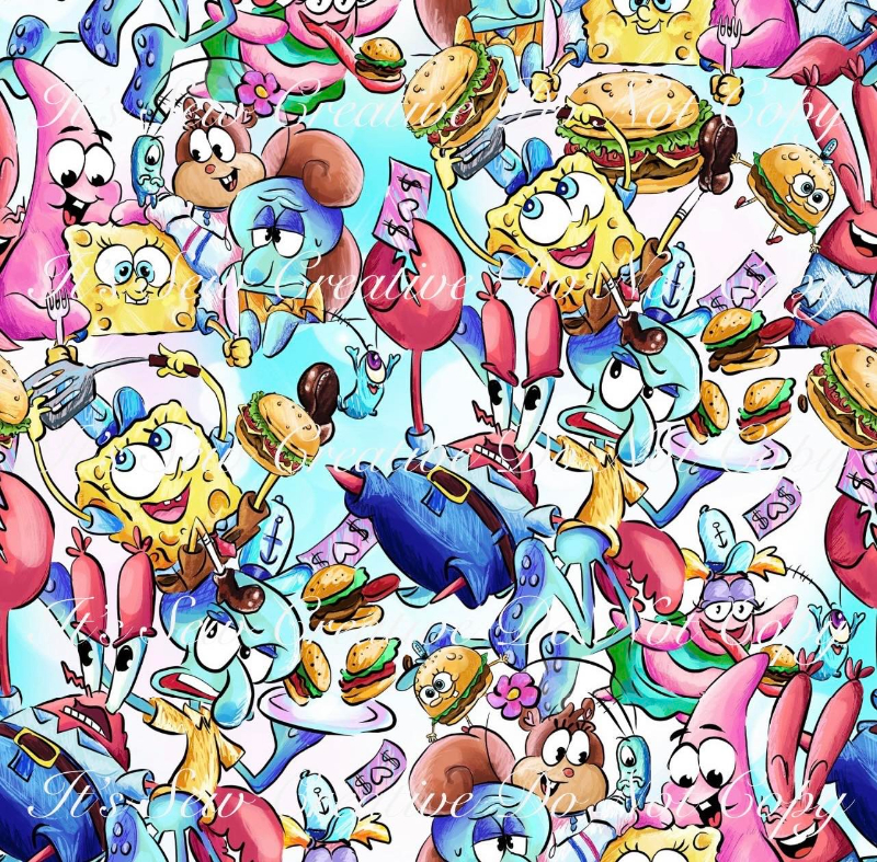 SquarePants - CL (1 yd cut)