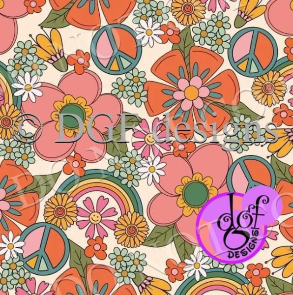 R89 Hippie Heelers Floral