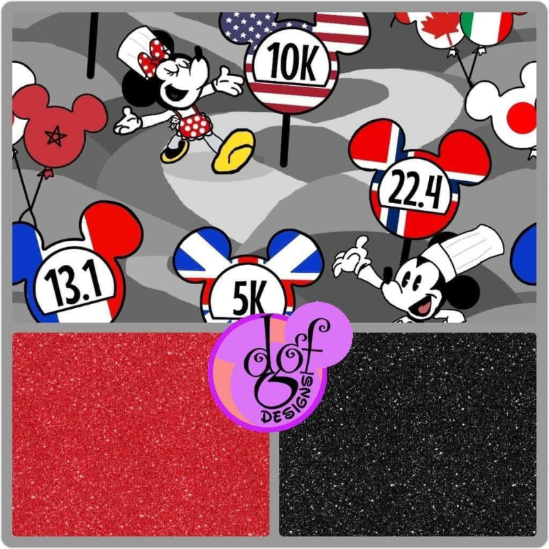 R94 Red Glitter