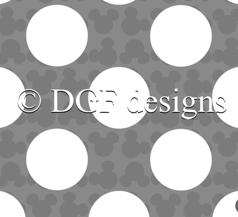 R93 Mouse Dots Grey