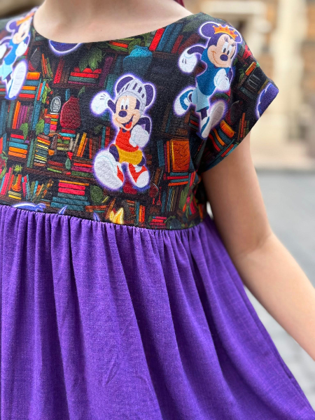 R96 Story Time Purple Linen