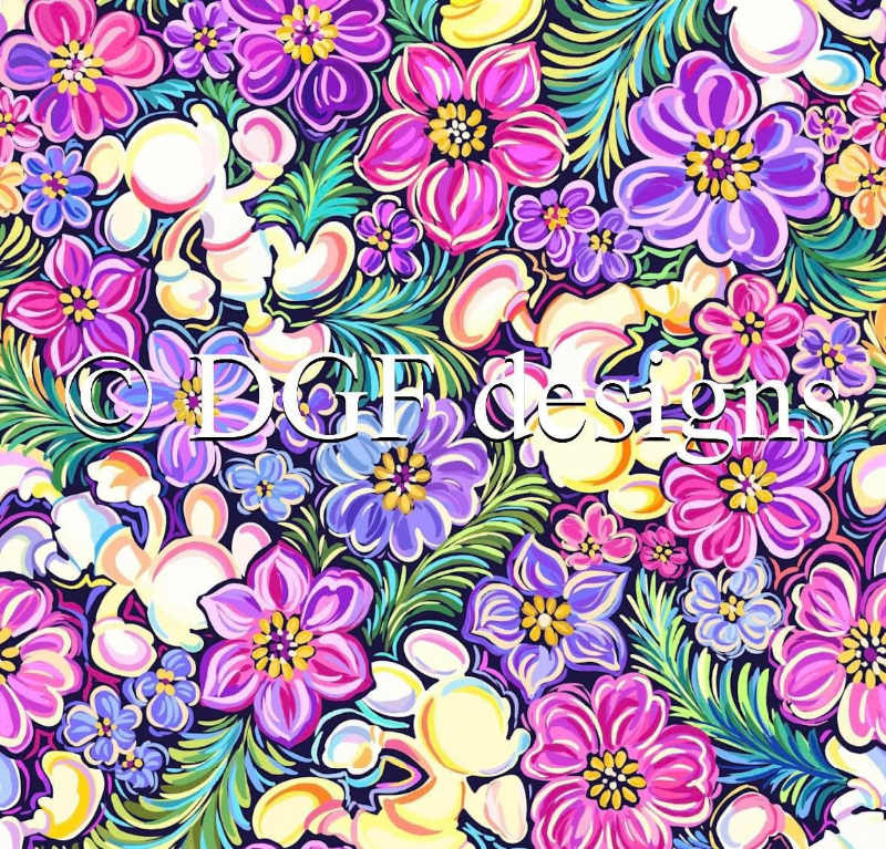 R104 Lily Running Mouse Rainbow SMALL SCALE