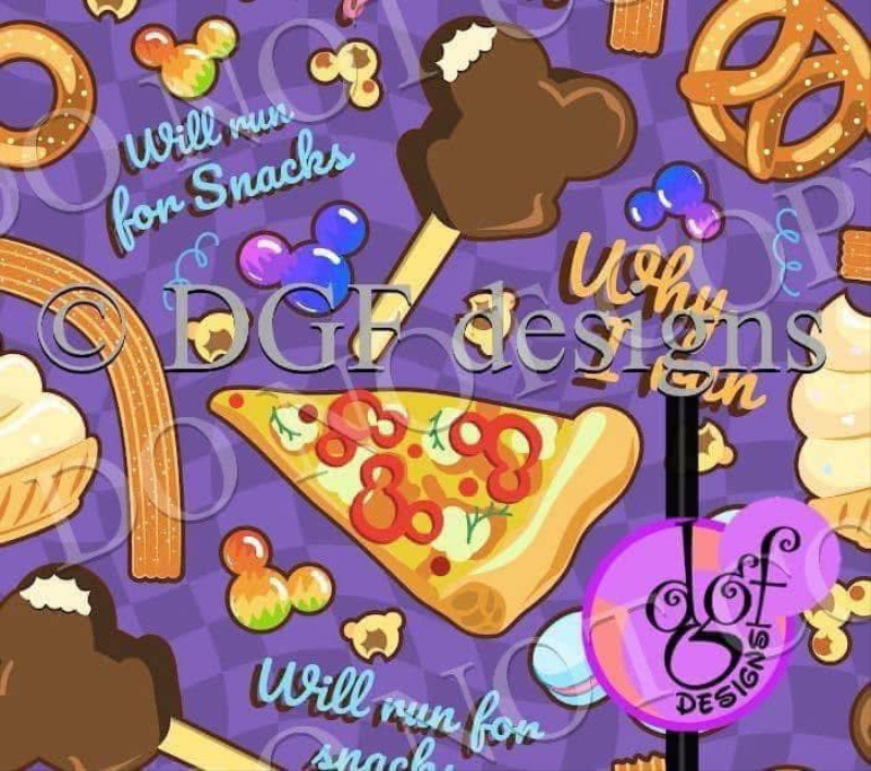 R99 Run For Mouse Snacks Purple